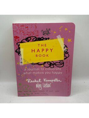 The Happy Book Rachel Kempster & Meg Leder 2009 Paperback First Edition Journal